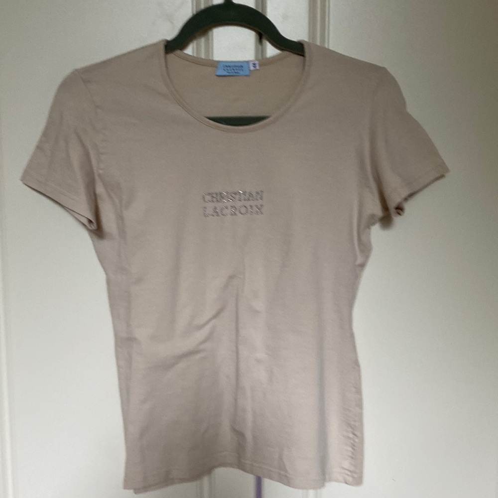 CHRISTIAN LACROIX T-SHIRT Size 44 .